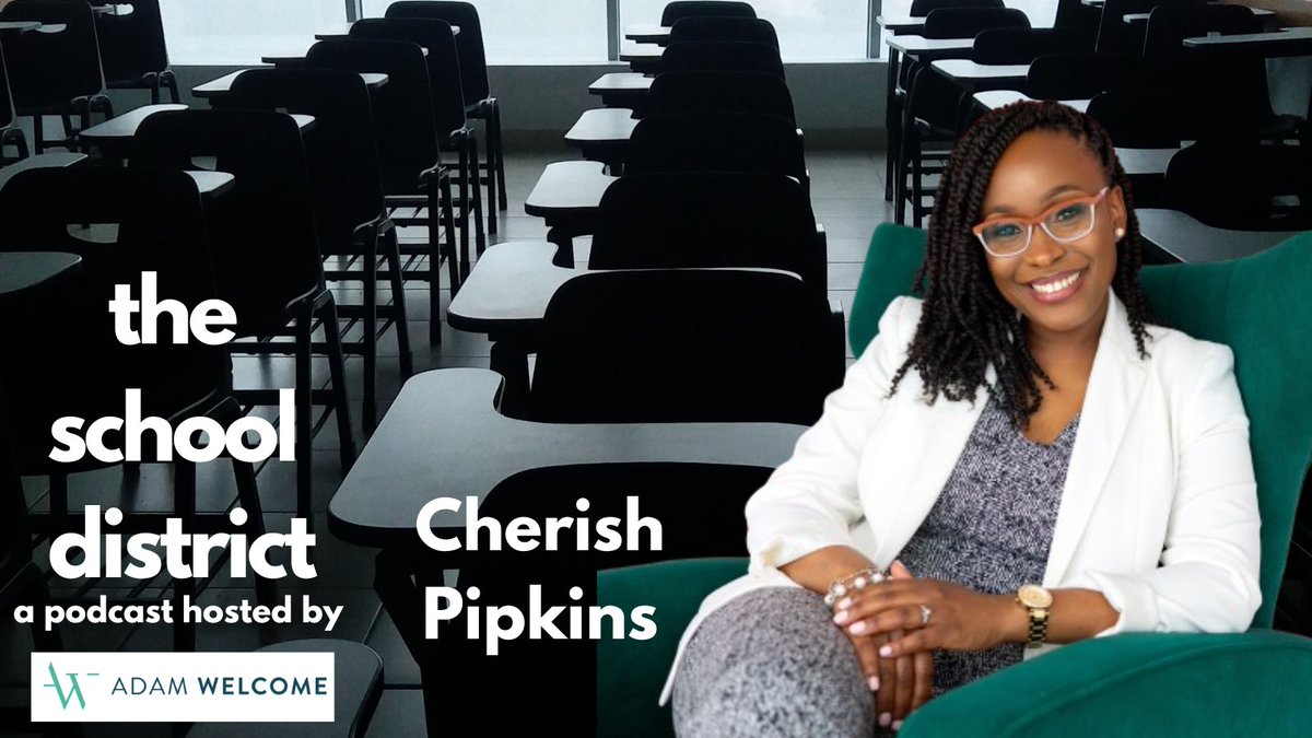 You can listen on @Spotify to my conversation with @CherishPipkins talk all things school leadership, building capacity in others, education and just how to be more awesome for kids! You're going to enjoy this one, Cherish is an amazing school Principal! tinyurl.com/theschooldistr…