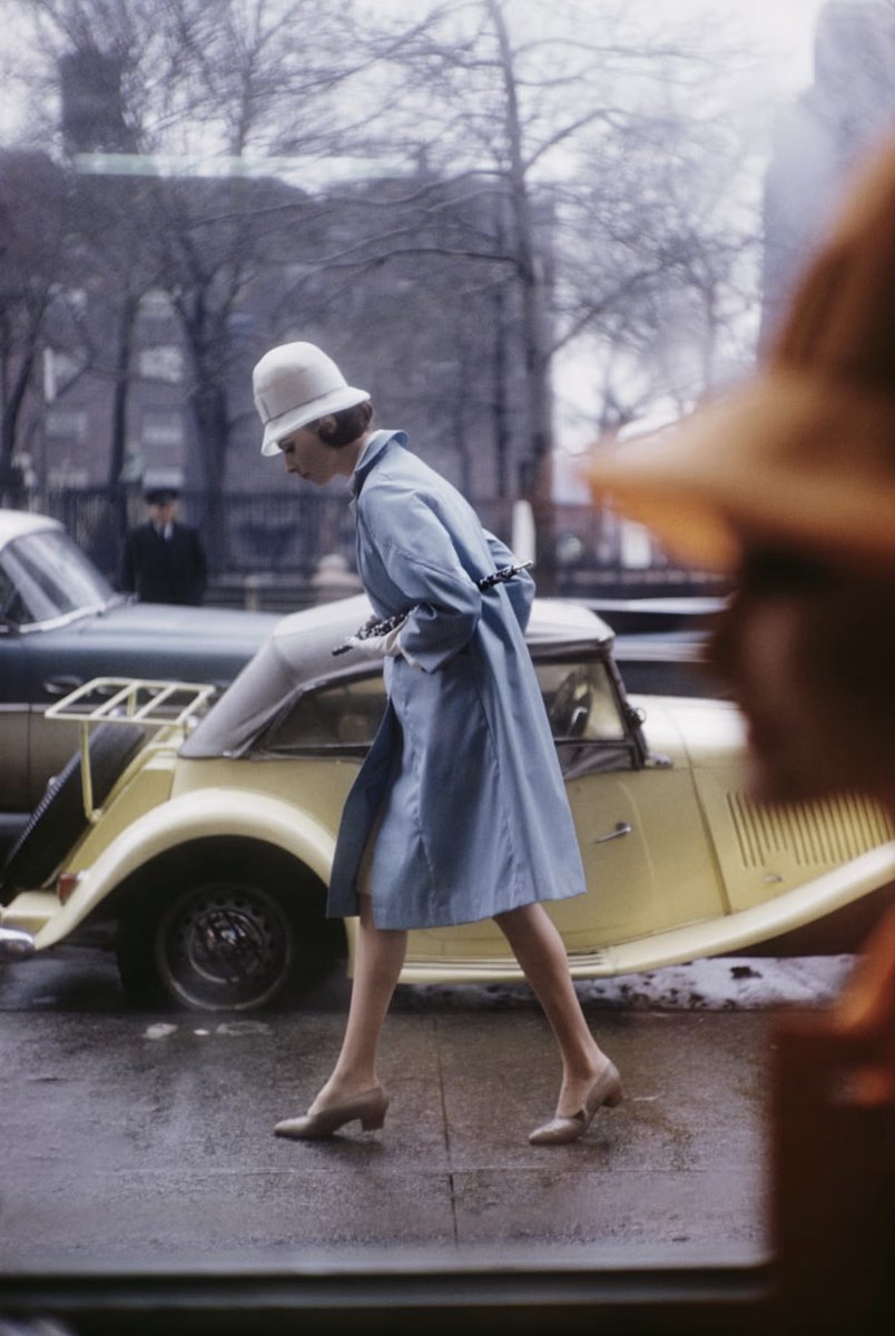 Saul Leiter. New York, 1962.