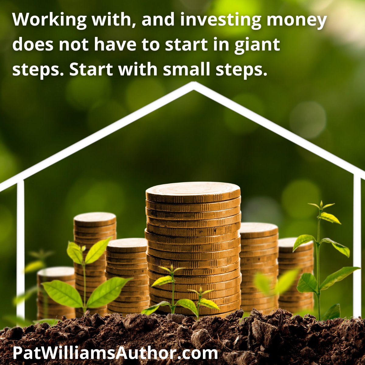 Working with, and investing money does not have to start in giant steps. Start with small steps.

 Get your copy here: amzn.to/3pfzIvK

#personalfinance  #financialfreedom #finance #money #financialliteracy #financialindependence #budgeting #debtfreecommunity