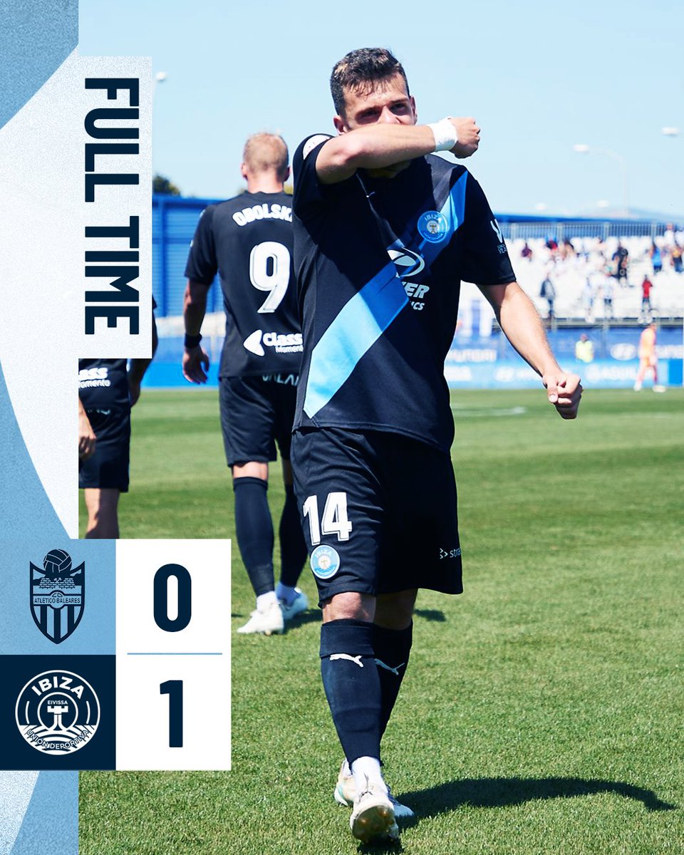 LEF_Football's tweet photo. El derbi #balear se tiñe de celeste. 🇪🇸
El encuentro disputado entre el Atlético #Baleares y la UD #Ibiza lo ganó el elenco visitante con un gol de Álex #Gallar a los 78 minutos de partido y sueñan con el posible ascenso directo.
#Derbi #España #Spain https://t.co/ydcRisEkIh