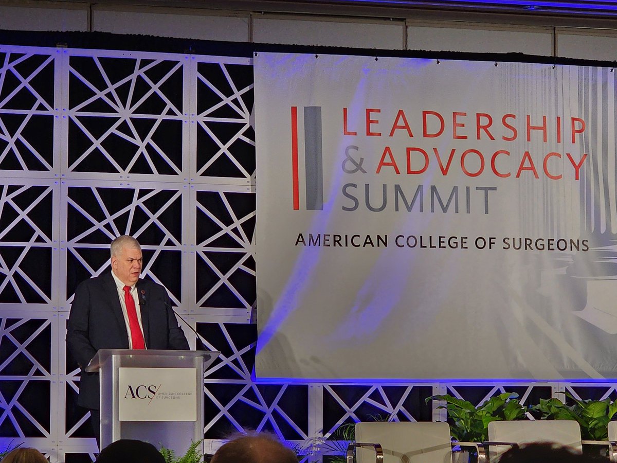 Dr Michael Sutherland kick starts the 2024 ACS Leadership and Advocacy Summit in D.C! @AmCollSurgeons @pturnermd #ACSLAS24 @SurgeryUTHSC @SocietyofBAS @TNChapterACS