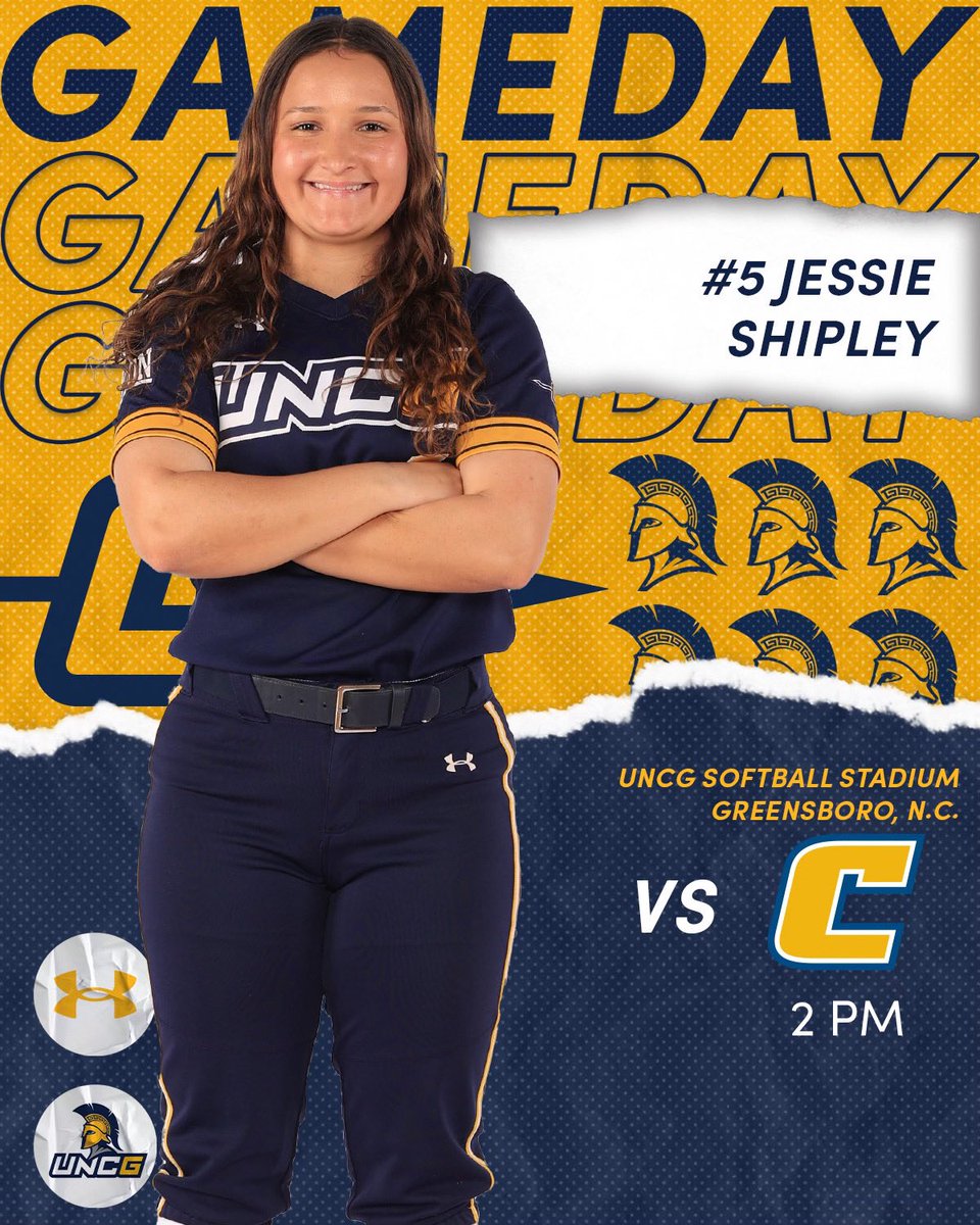Closing out the weekend with an afternoon 🥎feature! 

🆚 Chattanooga
📍 Greensboro, N.C. 
🏟️ UNCG Softball Stadium
🕐 2 PM
🎟️ free admission 
🌭 bogo hot dogs!
🍻your favorite drinks
📊 go.uncg.edu/sbxo5g
📺 go.uncg.edu/sbxo4j
#letsgoG