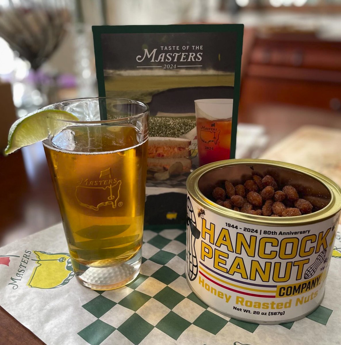 Enjoy the Final Round today! Who are you pulling for? Stock up with our golf themed kit: hancockpeanuts.com/product/birdie… #tasteofthemasters #hancockpeanuts #honeyroastedpeanuts #themasters #golf #sunday #masters #havefun @TheMasters