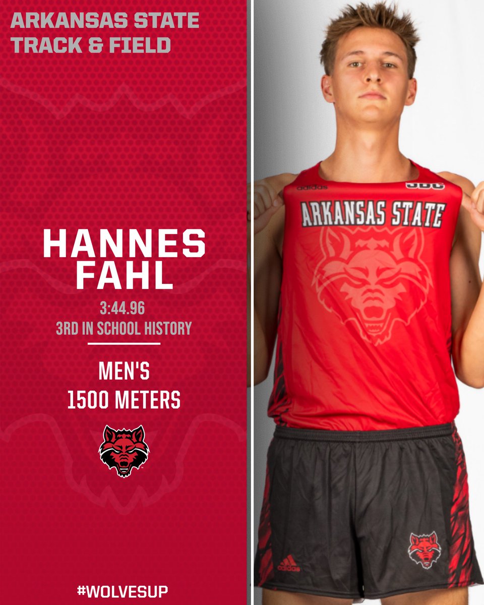 RESULTS (Bryan Clay) | M 1500 meters (Section A) [Sat.] 4. Hannes Fahl - 3:44.96 [3rd in school history] 122. Cash Kunkel - 3:51.65 [PB] 📊 bit.ly/3xsIhux #WolvesUp