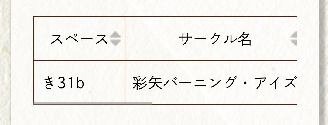 5月3日のビッグサイトにて開催される例大祭で
「き31b」にて私のサークルの
「彩矢バーニング・アイズ」参加します!

黒谷ヤマメちゃんが温泉を楽しむ新刊
「レッツゴーヤマメちゃんわくわくSPAイダー大作戦!」を
500円で頒布します～

よろしくお願いいたします! 