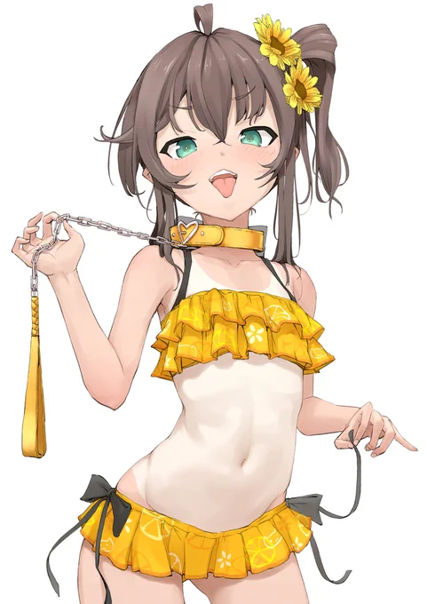 # 気温が高いので気が早いが水着絵が見たい 