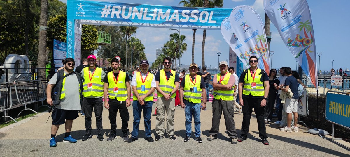 Well done to the CARS team supporting the Limassol Marathon for another mission accomplished successfully

#amateurRadio #hamradio #socialService #ραδιοερασιτεχνισμός