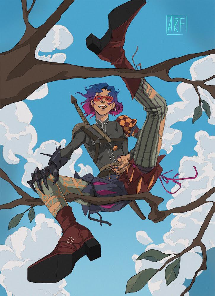 arushfun's tweet photo. New art for dear @sassysquid_  ❤️#commission #ArtistOnTwitter #art https://t.co/mpFPjTpE1m