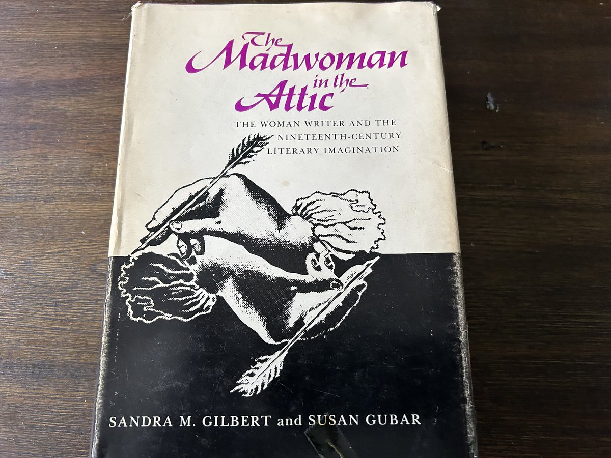 ietcetera's tweet photo. @lionel_trolling Same. My copy of The Madwoman in the Attic. Found it in the basement of The Strand. https://t.co/RbBXlHnbgG