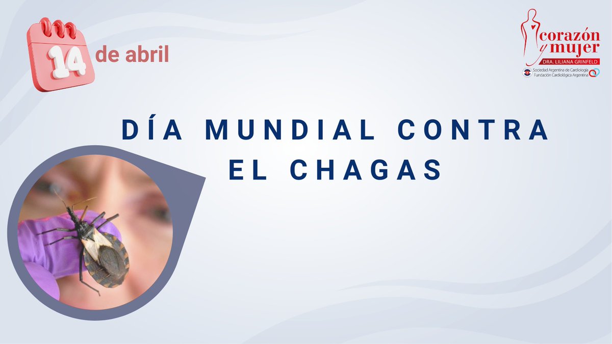 🗓️14 de abril - Día Mundial contra el Chagas
Enfermedad parasitaria causada por el protozoo Trypanosoma cruzi .

Abrimos 🧵 de datos 👇 #ChagasDisease #Chagas