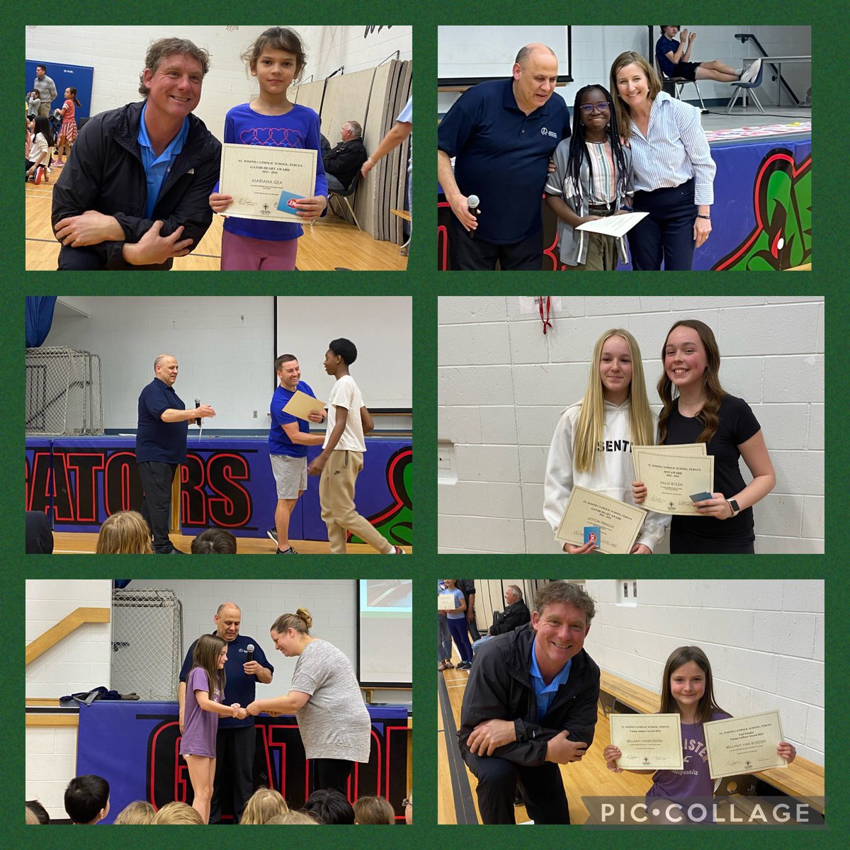 sjfgator's tweet photo. This past week we celebrated our second Live, Love, Learn Assembly of the school year. Every class contributed pictures to a slideshow that exemplified Jesus’ Golden Rule, Matthew (7:12): “In everything, do to others what you would have them do to you. . . .” #LoveWithAnOpenHeart https://t.co/ANFE6q10FR