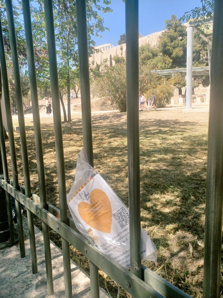 GreerHarper11's tweet photo. @Kinneibooks123 2 books hidden recently.  One local, one not so local 🇬🇷📜📚 https://t.co/8YocrRbguB