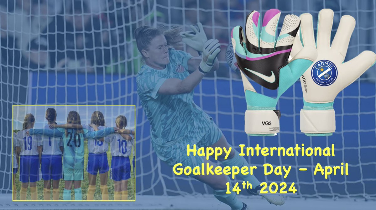 Have your best day between the posts today! #internationalgoalkeeperday @Nike @nikefootball @SoccerVillage1 #Allday