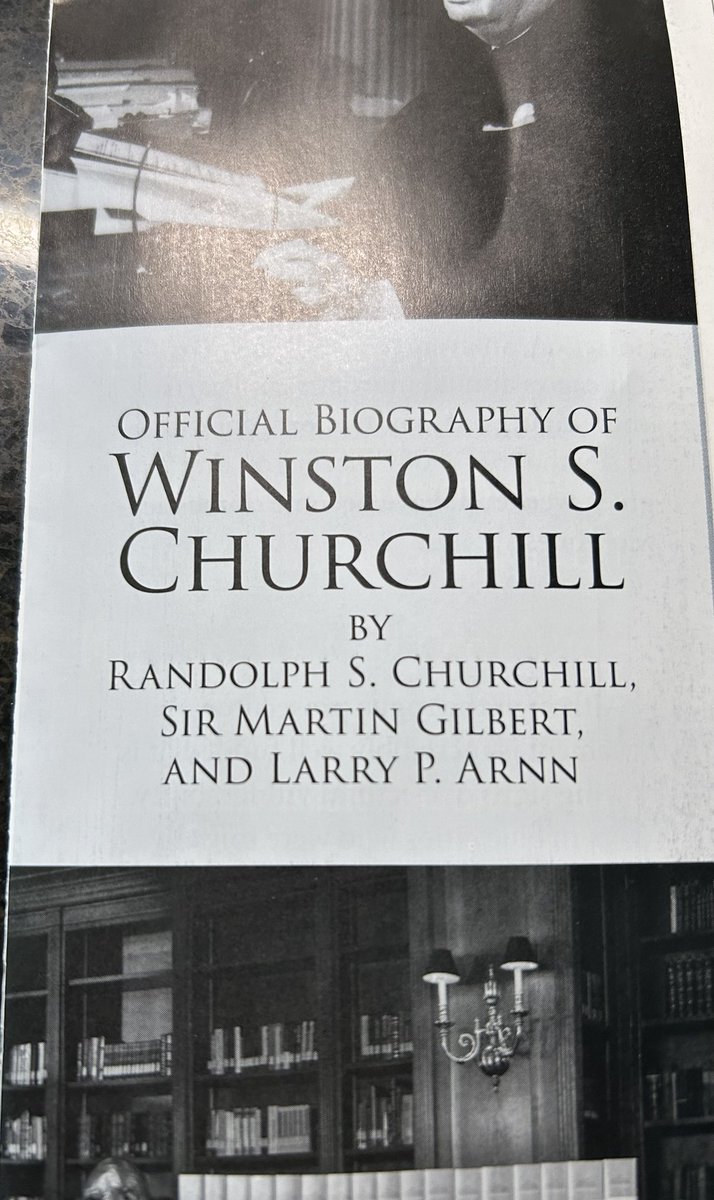 An important part of the Right-wing so-called intelligentsia: how poseur a grift it is. A new example: Hillsdale editions of Churchill papers by his son, historian Martin Gilbert, “and” Hillsdale chief/Council for National Policy member Larry Arnn 🥸 shop.hillsdale.edu/collections/ch…