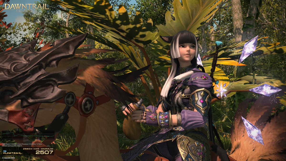 Saengerkrieg12's tweet photo. Charaktername: Alex Usurlois
Stammwelt: Twintania
Preis: Adeligen-Rossharnisch
#FFXIVSweepstakes #DawntrailBenchmark https://t.co/gvvbN2UTU2