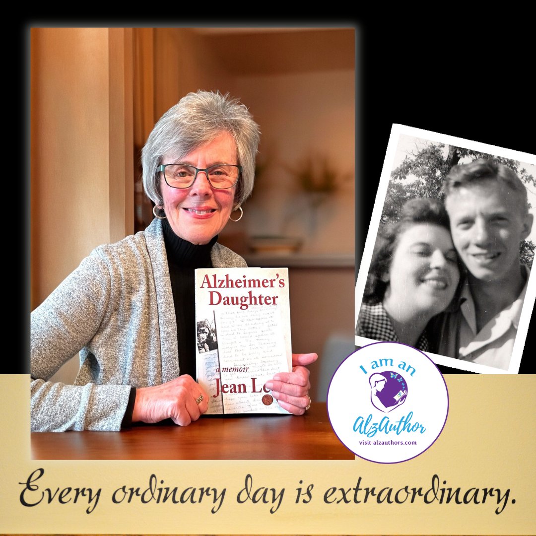 So thankful my parents instilled in me the idea that every ordinary day is extraordinary. #Alzheimers #caregiving. amzn.to/2rVqJjm