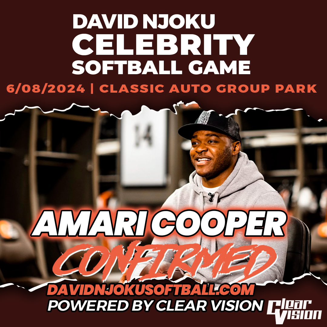 cvfanexp_'s tweet photo. 🚨🚨🚨Ticket Giveaway 🚨🚨🚨

Follow the directions below for a chance to win 2 tickets to .@David_Njoku80 Celebrity Softball Game🎾🎾

*Winner will be announced Friday 4/19*

Directions 
1)Retweet this post 
2)Follow.@cvfanexp_ https://t.co/nZvsfyM7c6