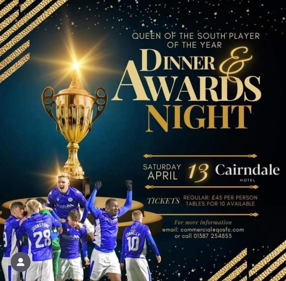 For a full list of winners from our first Awards Dinner visit our official website qosfc.com. >> qosfc.com/news-6368