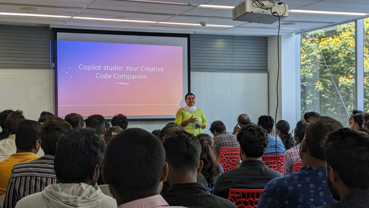 cr_bhargavi's tweet photo. Happy Tamil New year and Vishu! Grateful for the 2024 Global Copilot Summit by Microsoft in Chennai yesterday 🌟. Wishing prosperity, new learnings & tech updates for the upcoming years. #MicrosoftSummit #Microsoftlearn #TamilNewYear #Vishu https://t.co/ZvLrJwJISh
