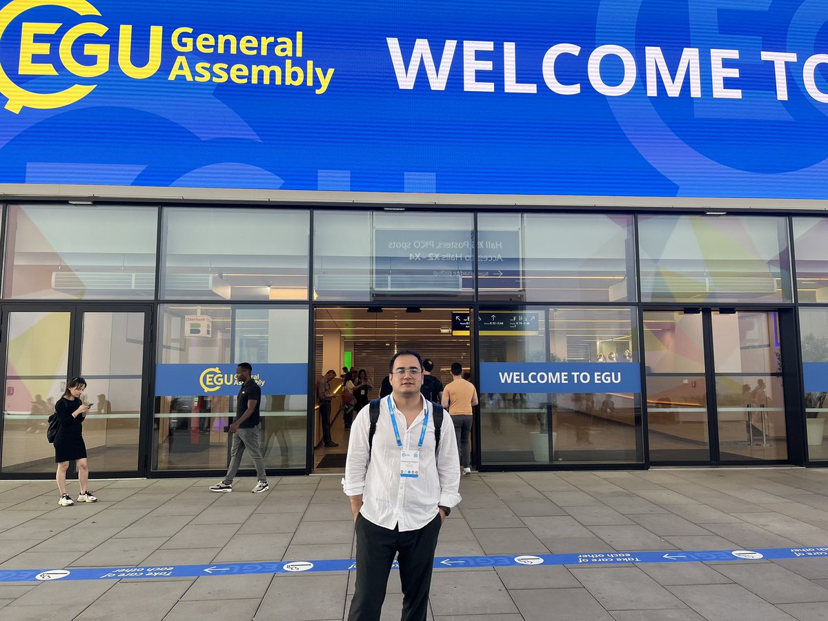 Counting down for #EGU24! Excited to meet colleagues from around the world 🌎🌍🌏! Interested in learning about my PhD research? Visit me at Hall X4 on Tuesday or catch me throughout the meeting! 🏃🏃