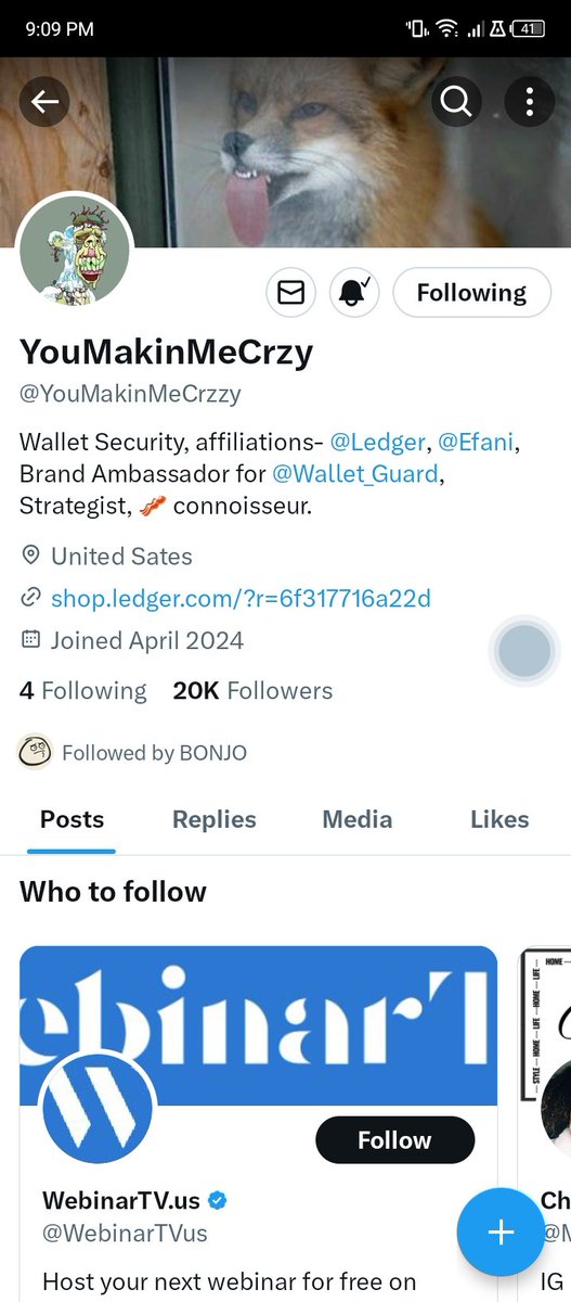 Be alert on this account this is the account of $SolEats  they change there name to @YouMakinMeCrzzy  just remember this account they will scam again eyes on this.
#scam #rugpull #soleats