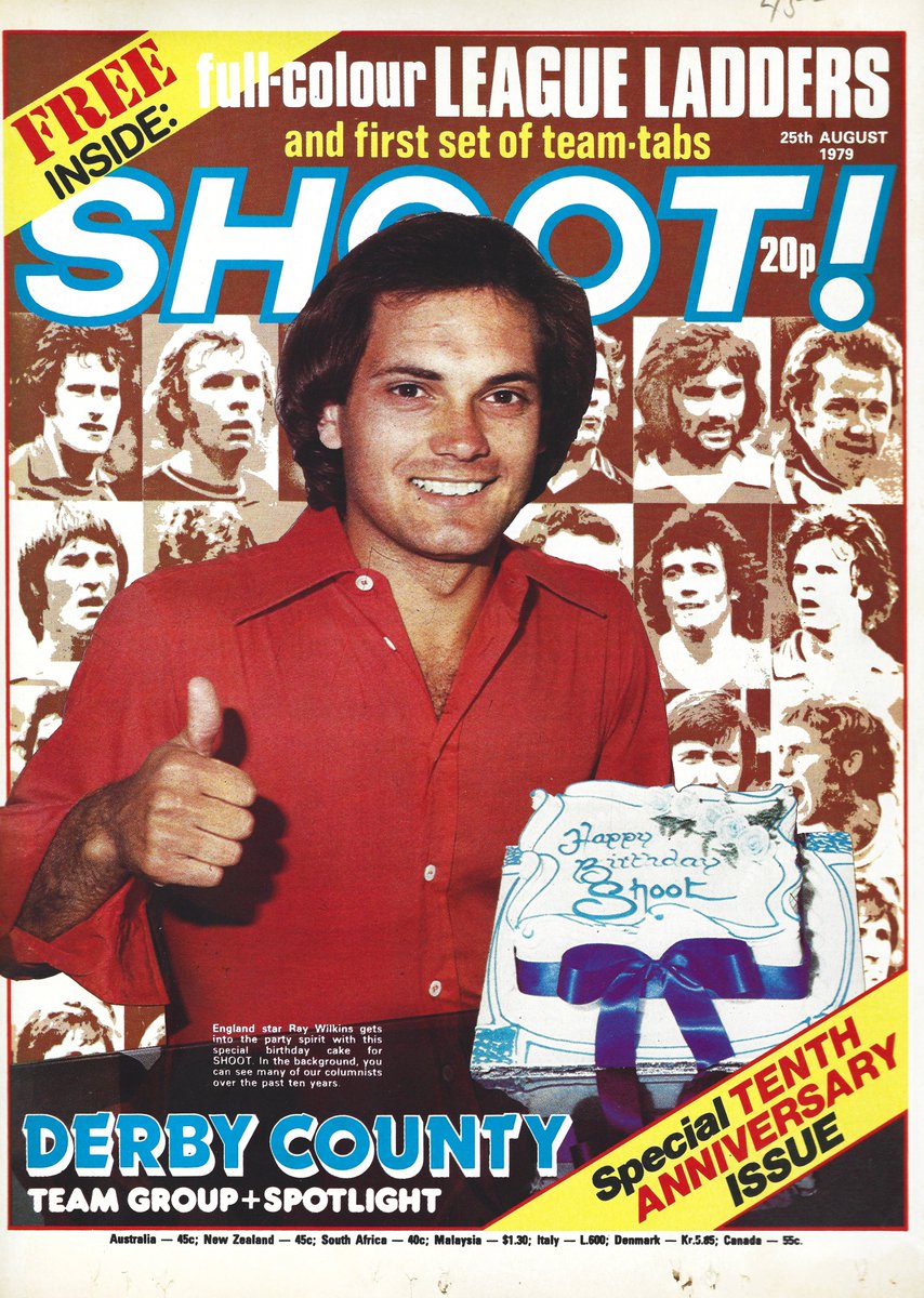 Get a flick through the 25th August 1979 (Tenth Anniversary Issue) edition of Shoot! Magazine scanned in full into Flickr Click on the link below to read and enjoy #shoot #shootmagazine flickr.com/photos/1140587…