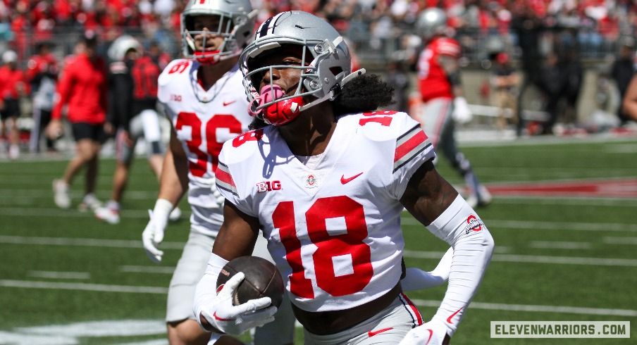 The depth of Ohio State's secondary – especially at cornerback – made life difficult for Buckeye quarterbacks in the team's spring game. 11w.rs/3Q61zMH