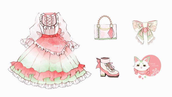 「multicolored clothes multicolored dress」 illustration images(Latest)