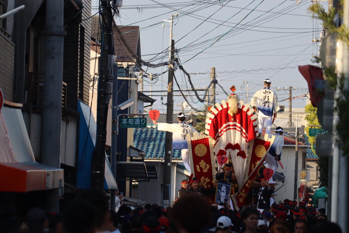 KK25706398's tweet photo. 令和６年4月14日
高石市北新町修理入魂式お披露目曳行

北新町
髙石北村 https://t.co/YN09Sv13Py