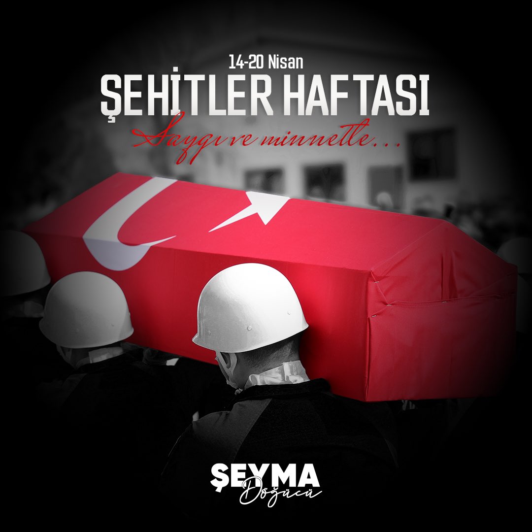 SeymaDgc's tweet photo. “Ey, bu topraklar için toprağa düşmüş asker!
Gökten ecdâd inerek öpse o pâk alnı değer.”

İstiklalimiz, istikbalimiz ve vatanımız uğruna canlarını feda eden aziz şehitlerimizi saygı, minnet ve rahmetle anıyorum. Ruhları şad, makamları âli olsun. https://t.co/V0djNR2TDu