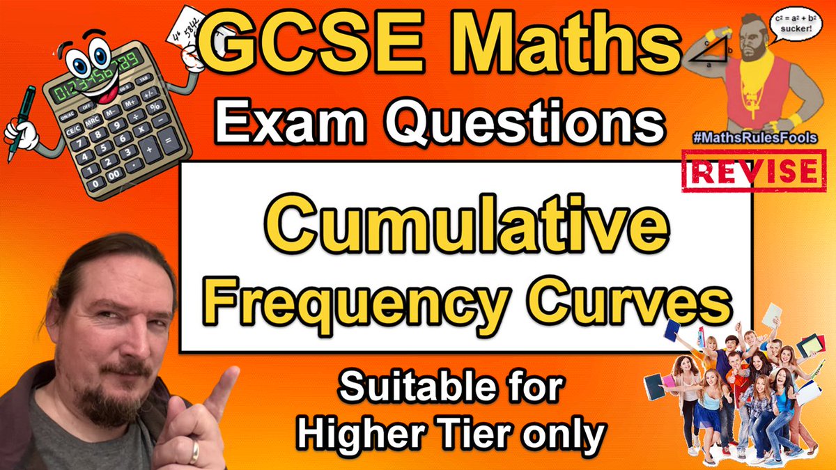 Cumulative Frequency Curves -  worksheet and video walkthrough! Back-to-back exam questions taken from real papers - great for last minute revision!😀 

📷youtube.com/watch?v=Hl0Mhi…

Find more topics:  mr.tompkins.online/exam-questions #gcserevision #GCSE2024 #ukedchat #mathschat #ukmathschat