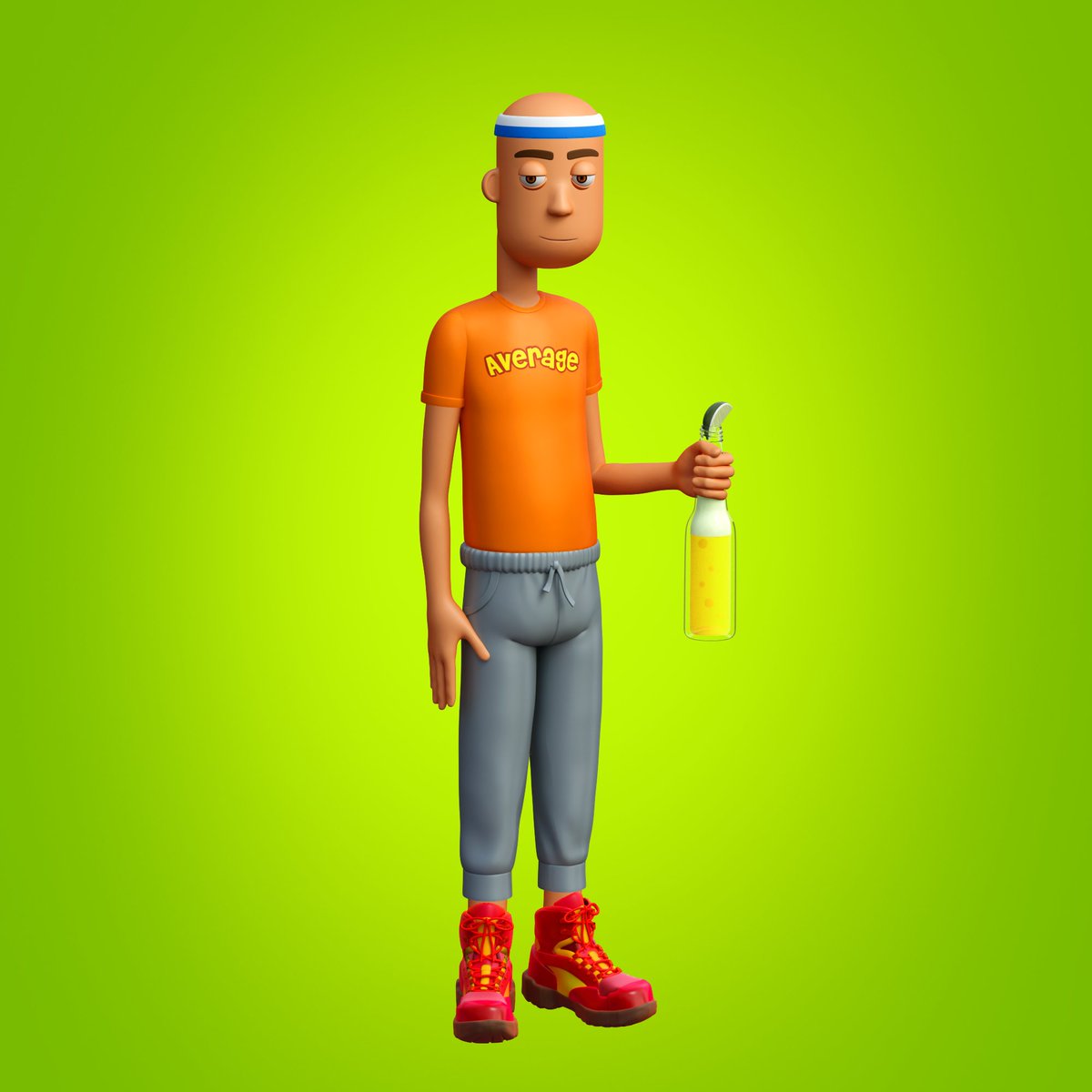 AveragePunksNFT's tweet image. The least average of the #prettyaverage