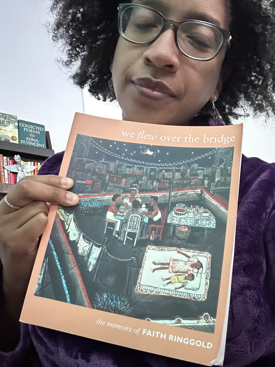 Rereading Faith Ringgold’s memoir “we flew over the bridge” today. I am thinking about the story she shares of installing her famous mural for the Women’s House of Detention in 1972…