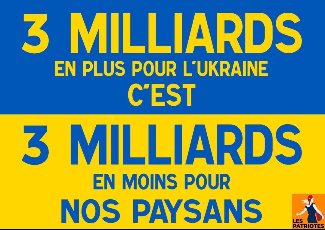 UbahWaberi's tweet photo. Oyez,Oyez braves gens!
#Renaissance,#Horizons,#RN,#LR,
#Reconquete,#PCF,#LFI,#EELV,#PS
-€,identité,numériques
-Corruption
-Décisions #Liberticides
-Dilution de la #France
-#Immigration incontrôlée
Sinon:
#Le9JuinJeVoteLesPatriotes
#Frexit!#Libertes!#Paix!
https://t.co/MMgrsJXTom https://t.co/kRnnxghmwN
