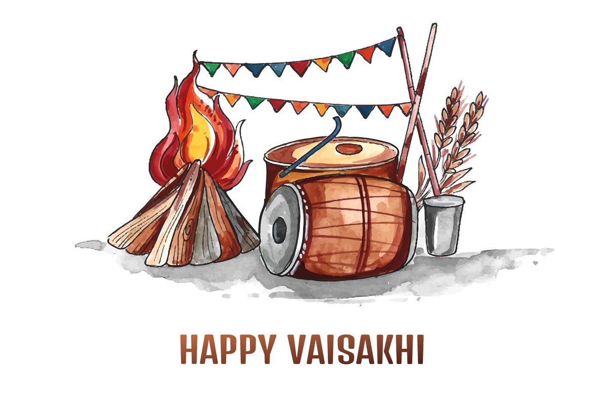 To all our dear friends and followers #happyVaisakhi #Baisakhi #Vaisakhi2024 Freepik (Harryarts) Stories in the week soon