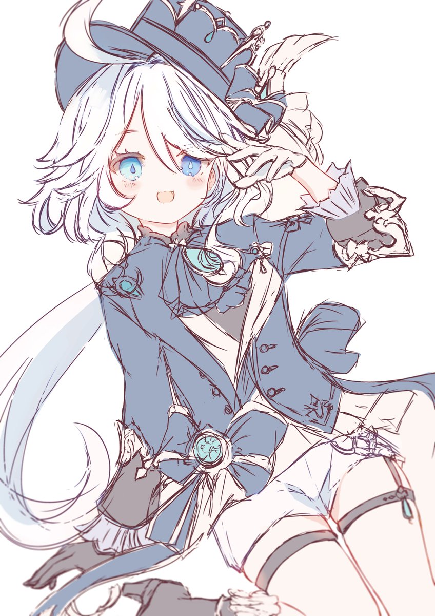 フリーナ「フリーナちゃん 」|れふぃのイラスト