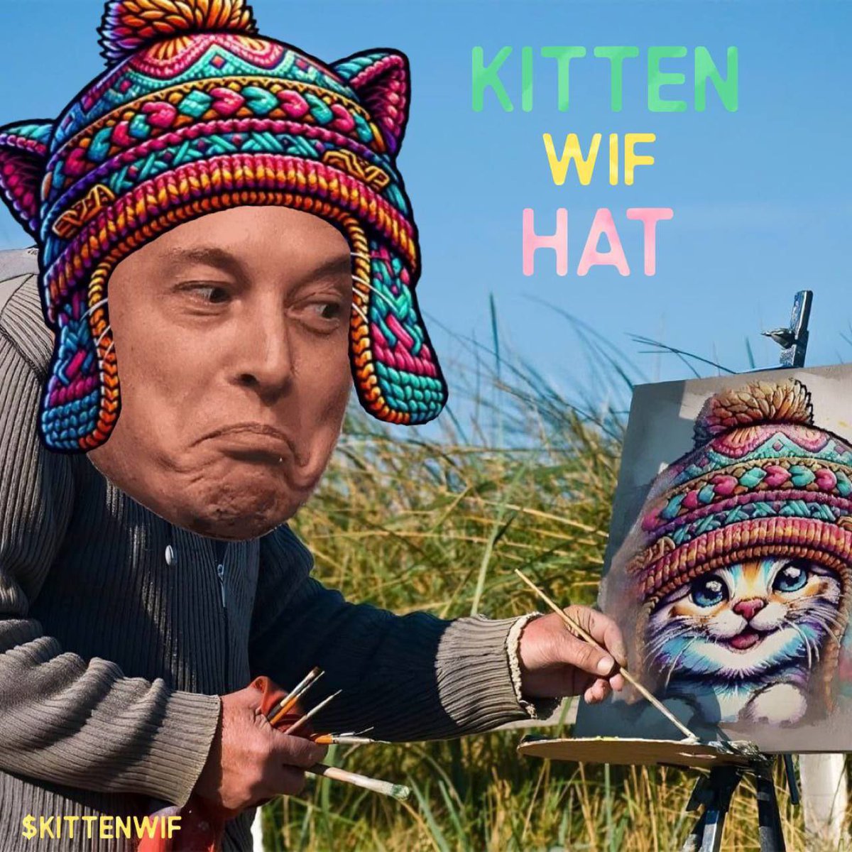 im_ellarose's tweet photo. @ElonMuskPDA You’re shilling us!!! 🐱🎩🚀

@KittenWif_SOL 

#KittenWifHat #Solana

LFG 💥💥💥 https://t.co/Z9T0GFJkef