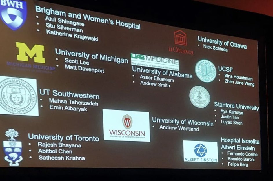 Fernando Morbeck Coelho, MD, PhD (@morbeckfernando) on Twitter photo Happy to participate in this multicenter project to validate The Bosniak Classification (v2019).
Congratulations to <a href="/SocietyAbdRad/">Society of Abdominal Radiology | SAR</a> #DFP on Renal Cell Carcinoma.
<a href="/hosp_einstein/">Einstein Hospital Israelita</a> <a href="/baroni_ronaldo/">Ronaldo Baroni</a> Happy to participate in this multicenter project to validate The Bosniak Classification (v2019).
Congratulations to <a href="/SocietyAbdRad/">Society of Abdominal Radiology | SAR</a> #DFP on Renal Cell Carcinoma.
<a href="/hosp_einstein/">Einstein Hospital Israelita</a> <a href="/baroni_ronaldo/">Ronaldo Baroni</a>