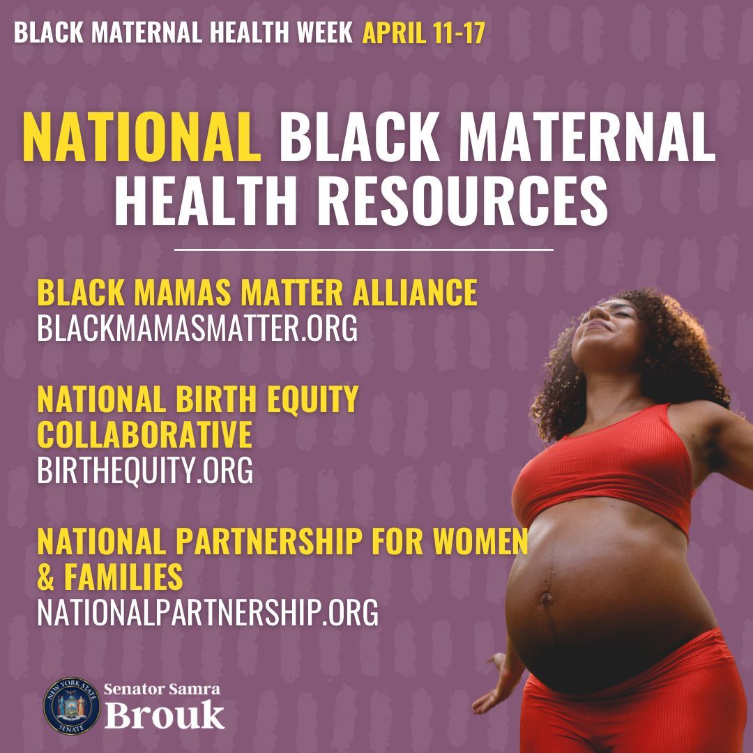 There are amazing organizations that work everyday to improve maternal health outcomes for Black women, both in the Greater Rochester Rochester area and beyond. Together, we can ensure that all new and growing families receive the care they deserve. #BMHW24