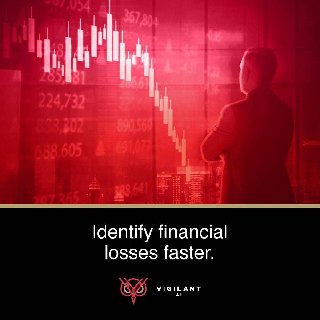 Vigilant AI™ - identify financial losses faster. Add deep context to financial data. Facilitate data collection for 100% data analysis. Get a demo today. #InternalAudit #AI #accounting