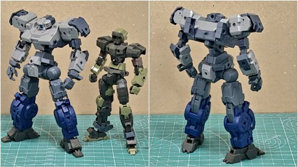 Mk2Julia's tweet photo. バスキーロットの頭身延長

胸部と胴体の繋ぎをプロヴェデル風にして、角度も付けられるように。

本来の良さを台無しにしてるような気がしないでもない…
#30MM https://t.co/uHEVLG72qM