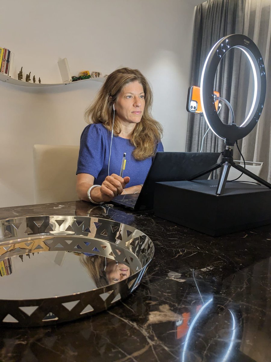 tammybenhaim's tweet photo. 🙏 @ndtvindia for having me. Iranian regime’s unprecedented attack on #Israel is not an isolated event, but part of its campaign to destroy Israel & destabilize the Middle East. It is only due to our incredible air defense system that damage was limited & projectiles destroyed https://t.co/HFb4sFY2bE
