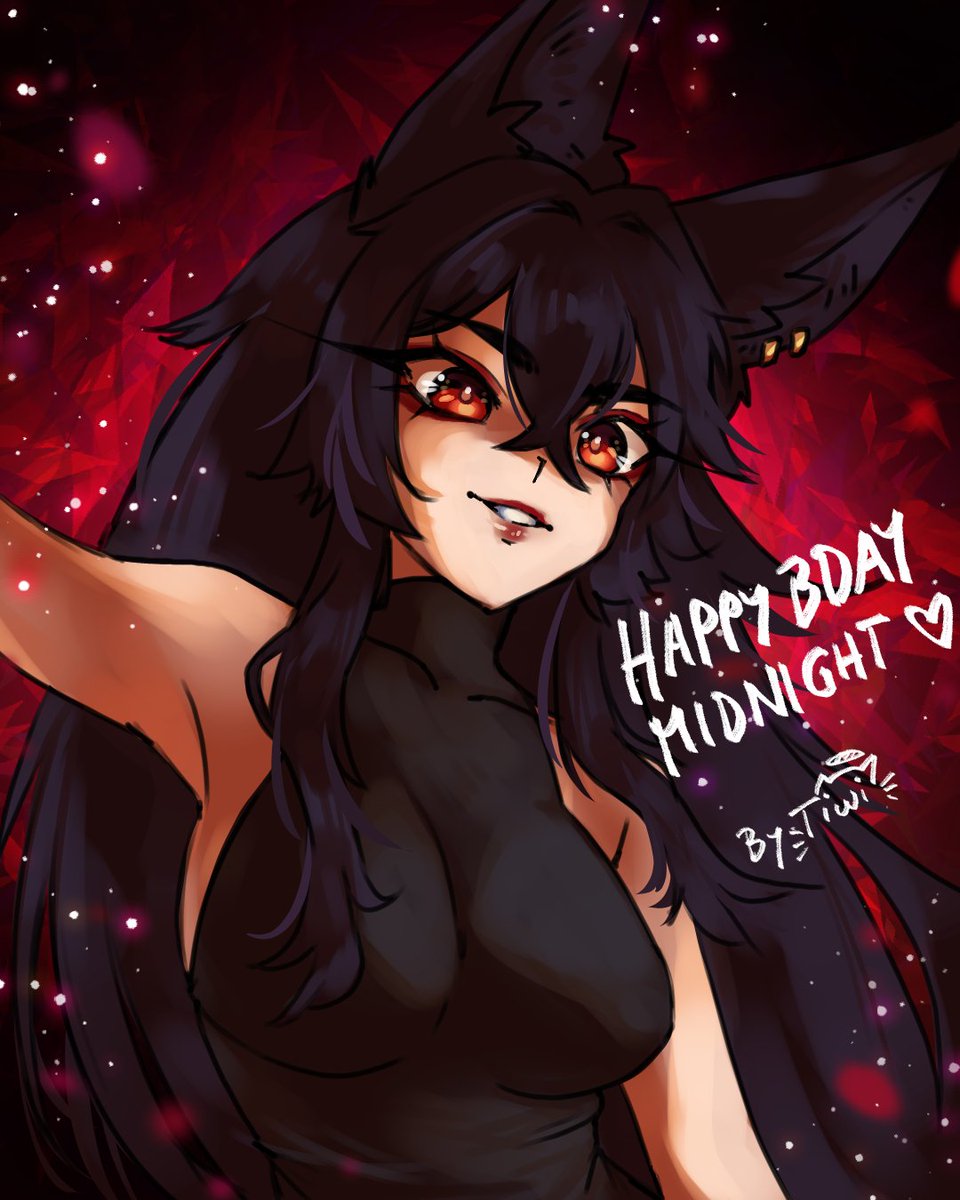 ✨🖤 Happy birthday Midnight #midnightillust 🖤✨