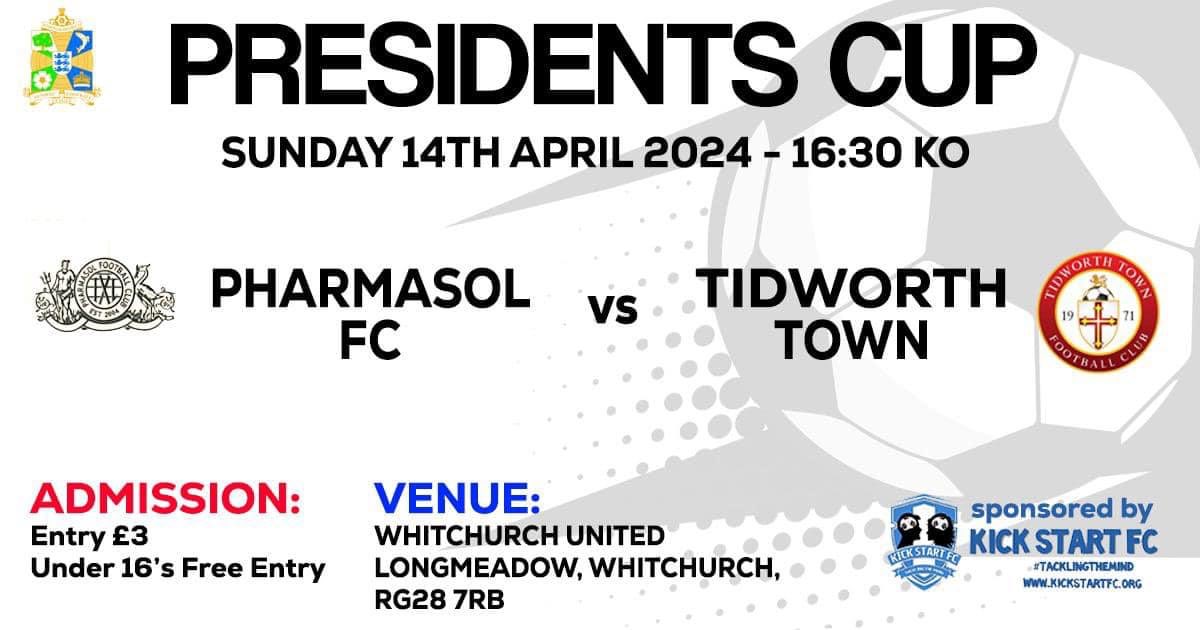 It’s a glorious day for a cup final Good luck to @NJFranks1 as they look to add the presidents cup to this seasons trophy haul as they take on Pharmasol FC. Kick off is 16:30 at @Whitchurchutd Longmeadow sports ground.