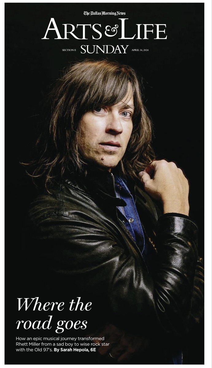 'The music scene is no good for a kid, but the Dallas music scene was a very good place for an aspiring artist of the mid-'80s' Our @sarahhepola on @rhettmiller and how the sad boy became the wise rock star. Portrait by @rogerkisby for @dallasnews dallasnews.com/arts-entertain…