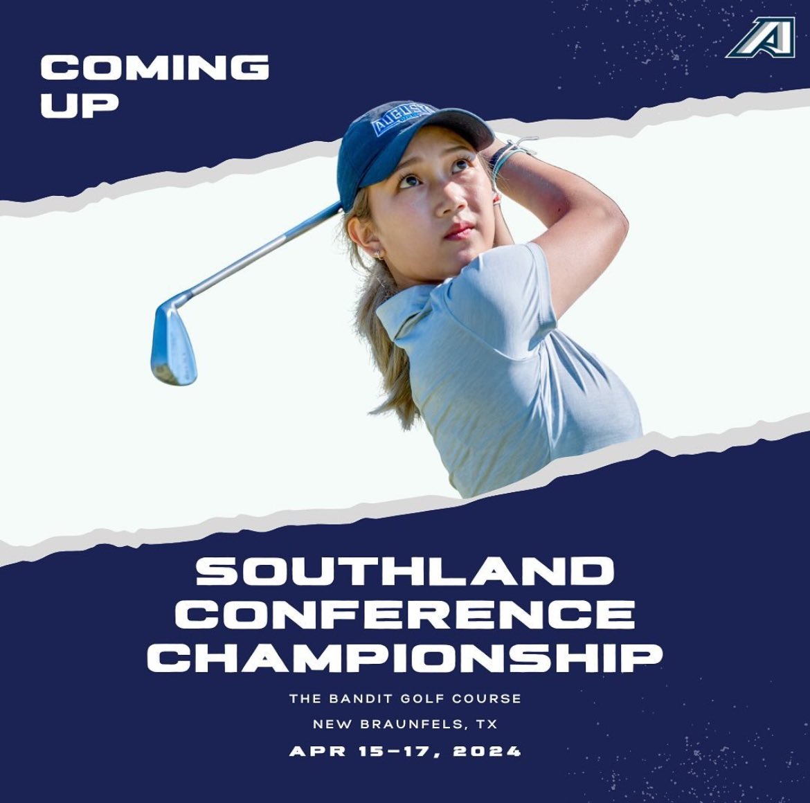 Augusta back in Texas for the Southland Conference Championships! #GoJags #AugustaBirdieClub results.golfstat.com/public/leaderb…
