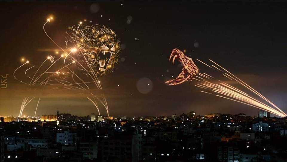 OdnaldaW2's tweet photo. Essa imagem do céu de Israel, do Leão rugindo contra a serpente, ficou magnífica! https://t.co/4Lhjk7fayq