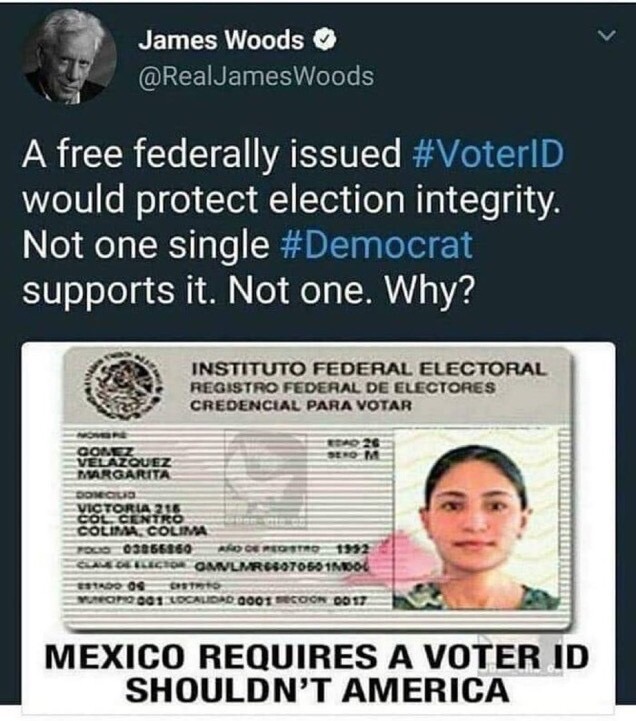 #PeriklesDepot #MAGA #AmericaFirst #Trump2024

🚨   DEMOCRATS  CHEAT  to WIN! 🚨

💥   EVERY ADVANCED  COUNTRY  
         REQUIRES VOTER ID ! ‼️

💥    LETS JOIN THEM! ‼️