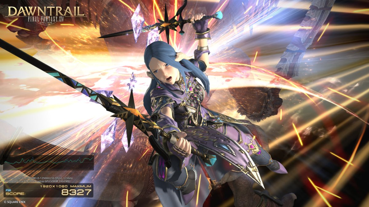Naruke2007's tweet photo. Name:  Jade Stonelili
World: Ragnarok
Prize: Modern Aesthetics – Strife
#FFXIVSweepstakes #DawntrailBenchmark https://t.co/QiQmepfNJ4