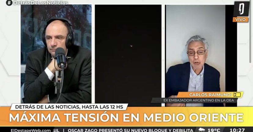 AHORA Hablamos con @carlosraimundi en #DetrásDeLasNotcias 📺 Canal 20 de Telecentro 📻 El Destape Mundo AM 1070 🚨 VIVO youtube.com/live/oEEZy-vEv…